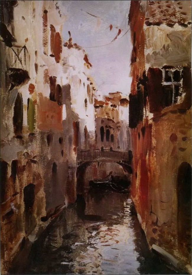 Сочинение по картине: Левитан - "Канал в Венеции"