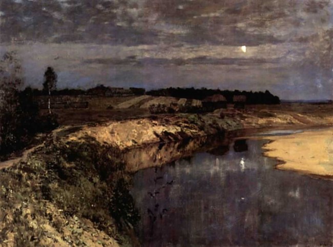 Сочинение по картине: Левитан - "Тишина" Сочинение по картине: Левитан - "Тишина"