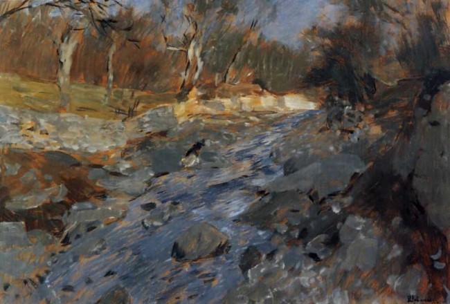 Сочинение по картине: Левитан - "Весна в Крыму"