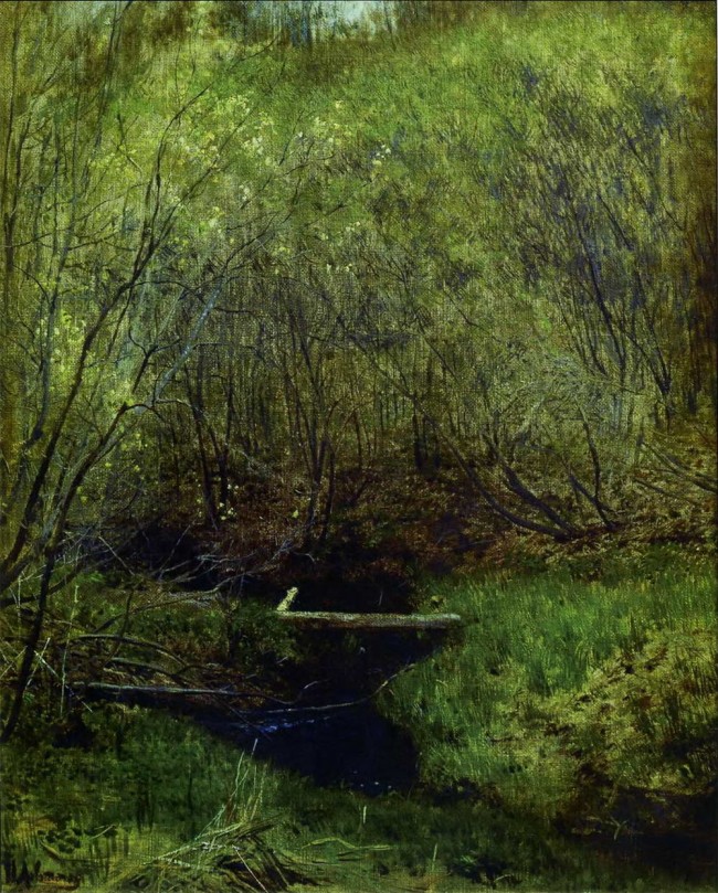 Сочинение по картине: Левитан - "Весной в лесу" Сочинение по картине: Левитан - "Весной в лесу"