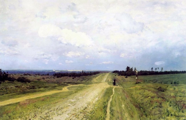 Сочинение по картине: Левитан - "Владимирка"