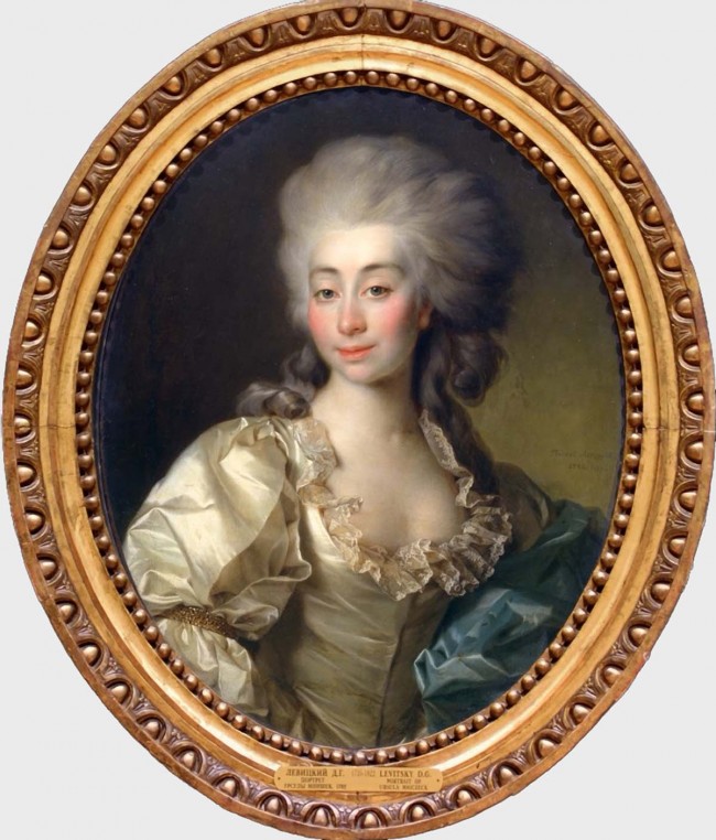 Сочинение по картине: Левицкий - "Портрет графини Урсулы Мнишек"