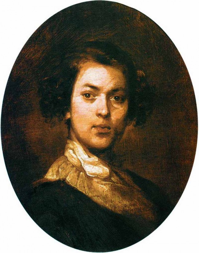 Сочинение по картине: Макаров - "Автопортрет в юности"