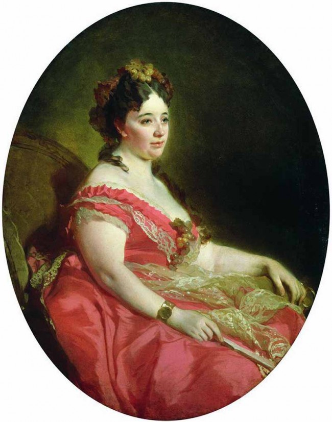 Сочинение по картине: Макаров - "Портрет Губониной"