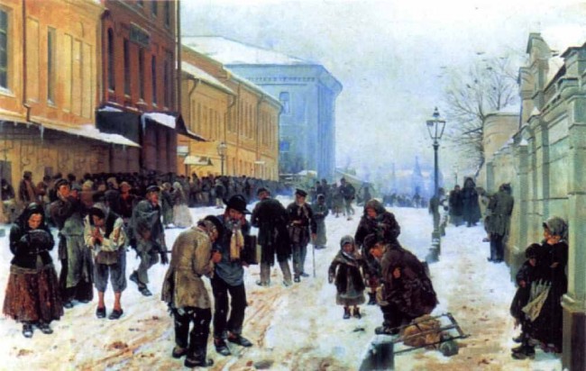 Сочинение по картине: Маковский - "Ночлежный дом"