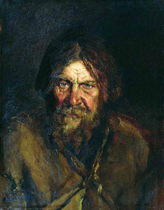 Сочинение по картине: Максимов - "Голова крестьянина"