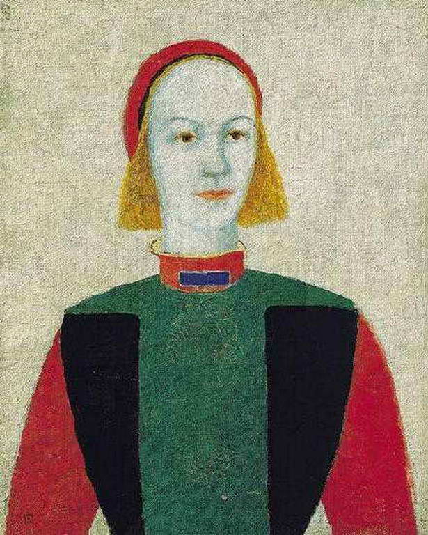 Сочинение по картине: Малевич - "Голова современной девушки" Сочинение по картине: Малевич - "Голова современной девушки"