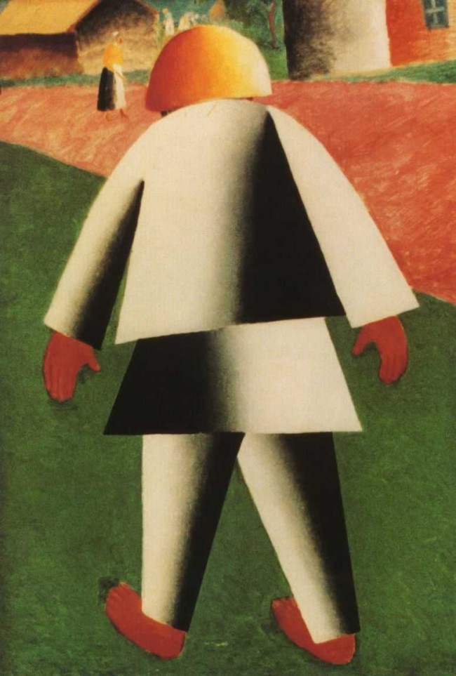 Сочинение по картине: Малевич - "Маленький мальчик (Ванька)"