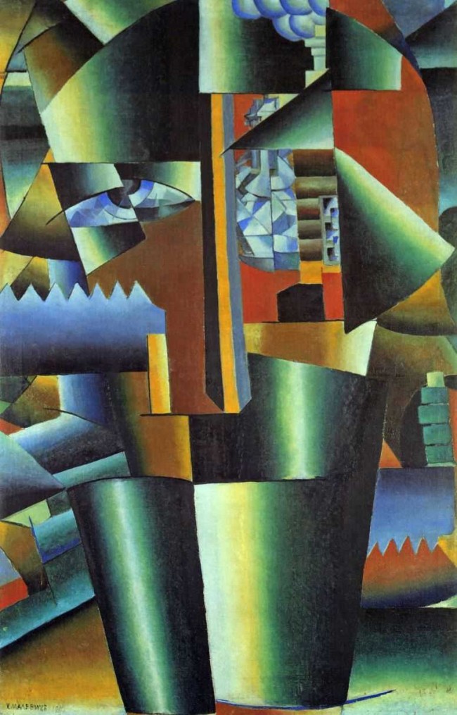 Сочинение по картине: Малевич - "Портрет Ивана Клюна"