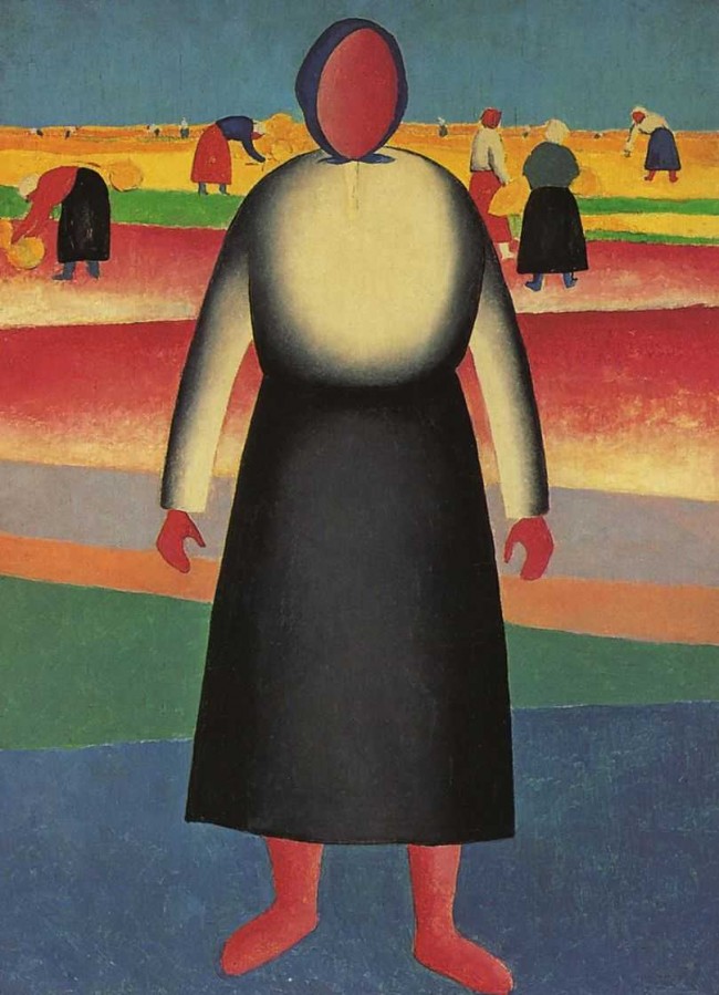 Сочинение по картине: Малевич - "Урожай"