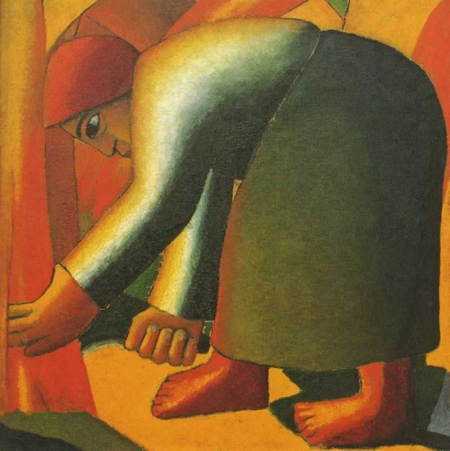 Сочинение по картине: Малевич - "Жница"