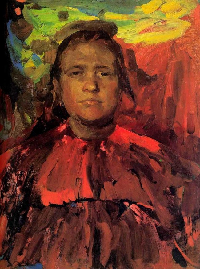 Сочинение по картине: Малявин - "Баба"