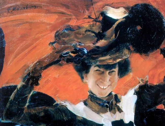 Сочинение по картине: Малявин - "Портрет М.К.Олив" Сочинение по картине: Малявин - "Портрет М.К.Олив"