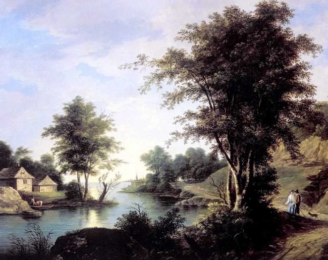 Сочинение по картине: Мартынов - "Вид взморья"