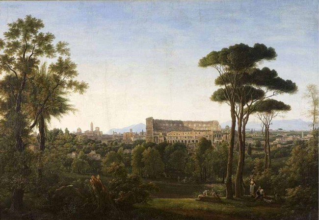 Сочинение по картине: Матвеев - "Вид Рима. Колизей"