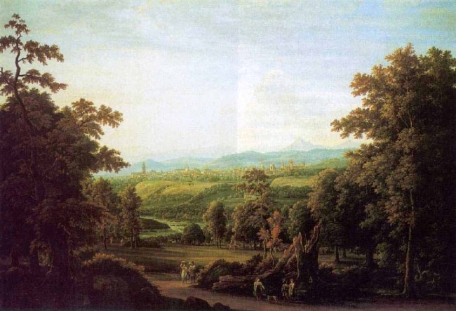 Сочинение по картине: Матвеев - "Вид в окрестностях Берна"