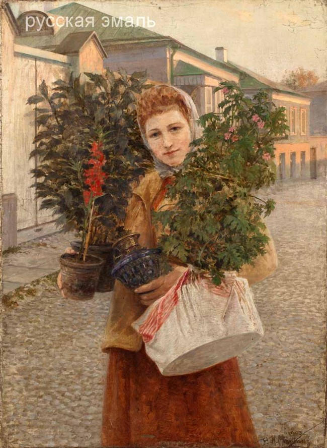 Сочинение по картине: Матвеев - "На новую квартиру"