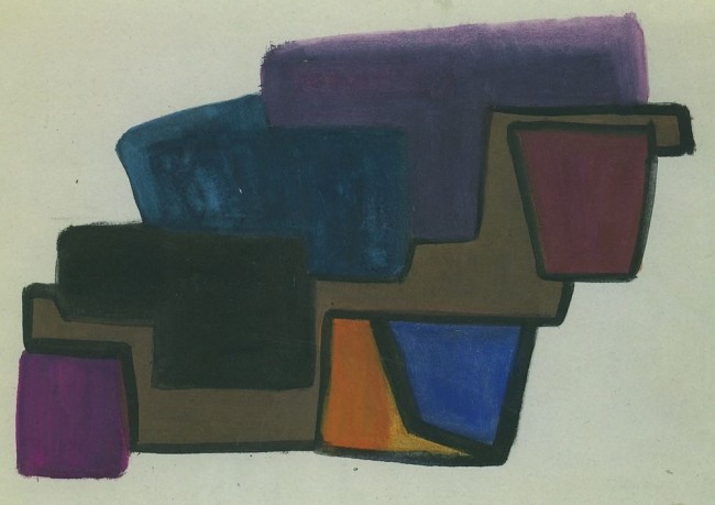 Сочинение по картине: Матюшин - "Беспредметная композиция"