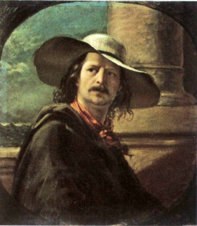 Сочинение по картине: Майков - "Автопортрет"