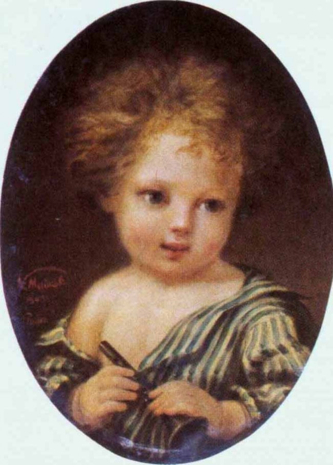 Сочинение по картине: Майков - "Портрет Л. Н. Майкова, сына художника, в детстве"