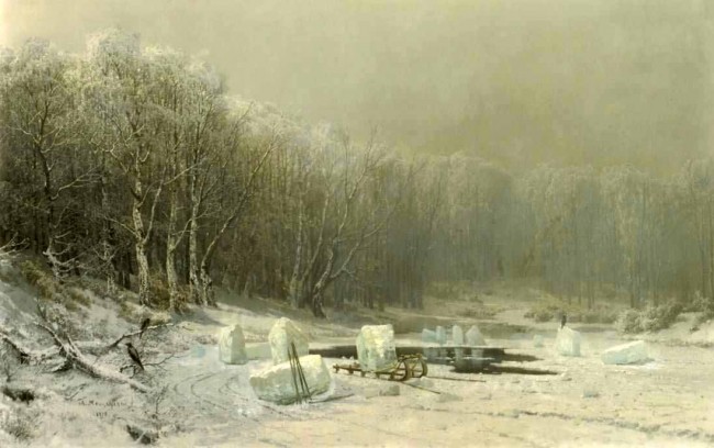 Сочинение по картине: Мещерский - "Зима. Ледокол"