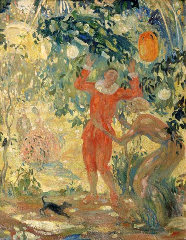 Сочинение по картине: Милиоти - "Пьеро и смерть"