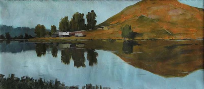 Сочинение по картине: Мирошников - "Отражения"