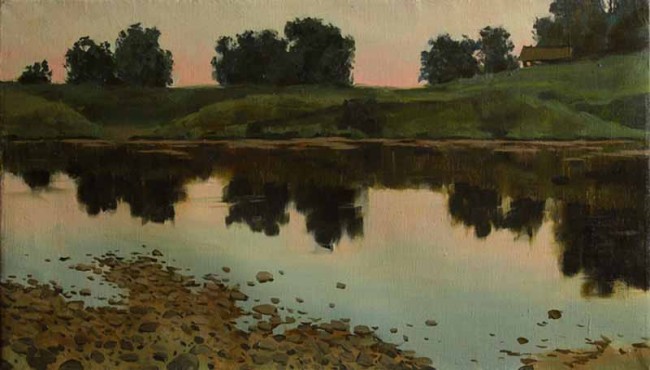 Сочинение по картине: Мирошников - "У реки"