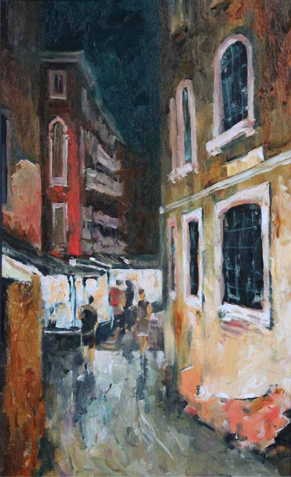 Сочинение по картине: Мирошников - "Венецианская улица"