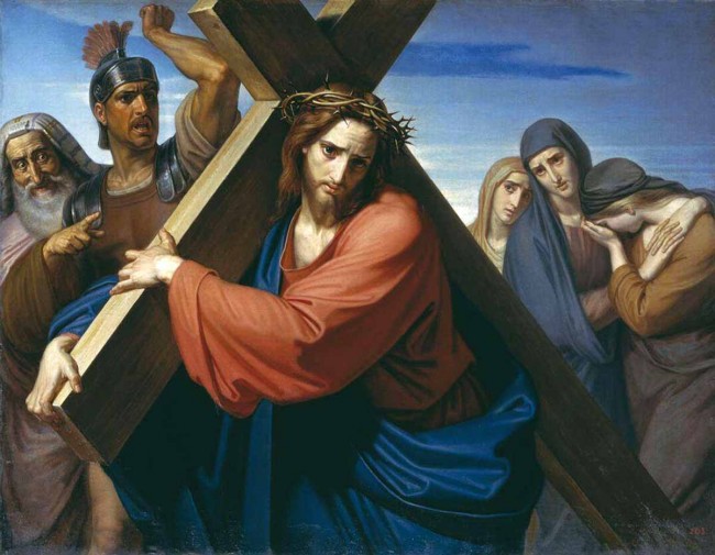 Сочинение по картине: Моллер - "Несение креста"