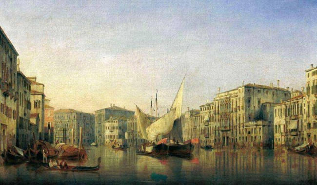 Сочинение по картине: Мордвинов - "Вид Венеции"