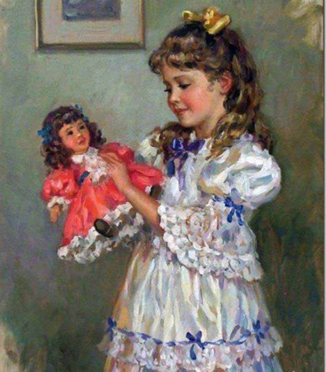 Сочинение по картине: Нагорнов - "Детско-балетное..."