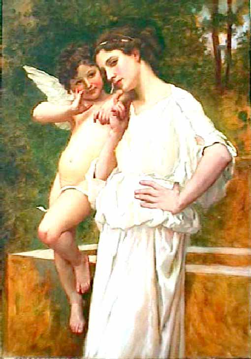 Сочинение по картине: Нагорнов - "Девушка с амуром"