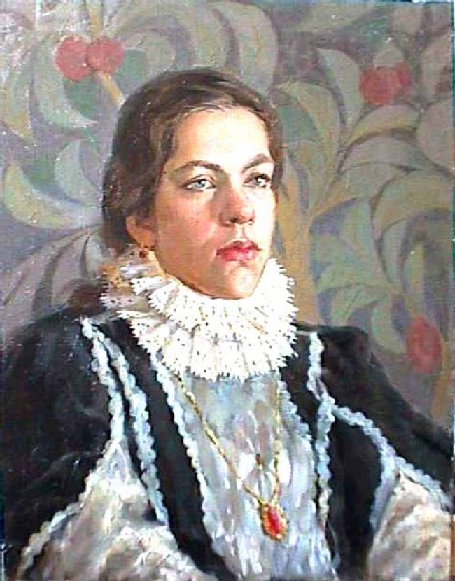 Сочинение по картине: Нагорнов - "Девушка в испанском костюме"