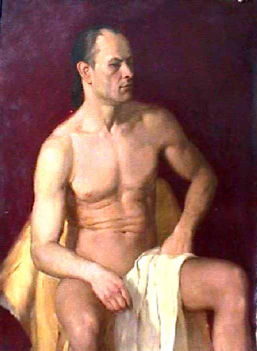 Сочинение по картине: Нагорнов - "Натурщик"