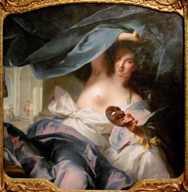 Сочинение по картине: Натье - "Талия (Фалия) муза комедии"