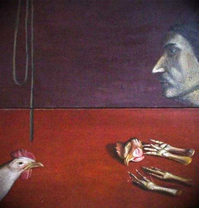 Сочинение по картине: Назаренко - "Куриные лапки"