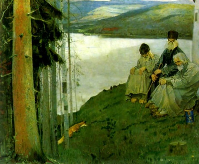 Сочинение по картине: Нестеров - "Лисичка"