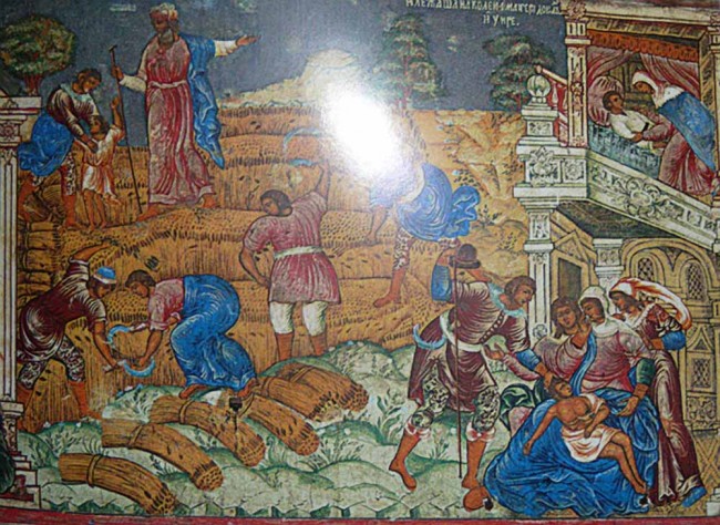 Сочинение по картине: Никитин - "Жатва"