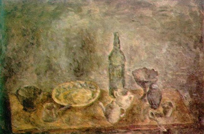 Сочинение по картине: Никонов - "Неубранный стол" Сочинение по картине: Никонов - "Неубранный стол"