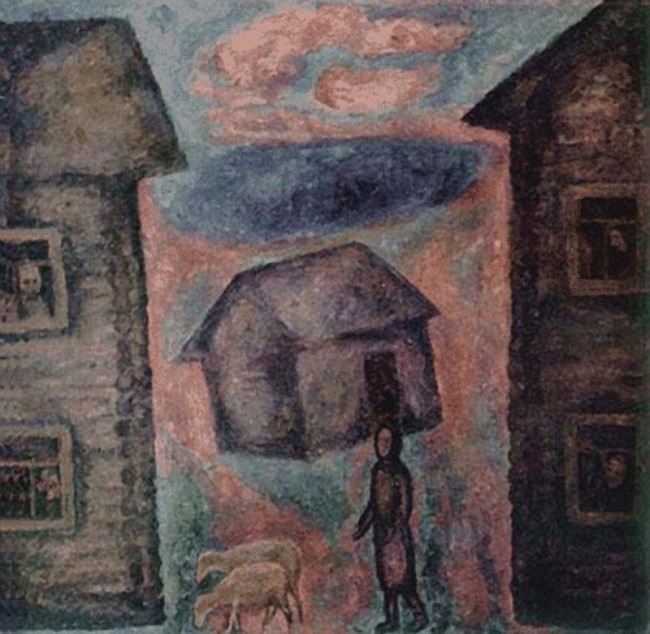 Сочинение по картине: Никонов - "Северная деревня"