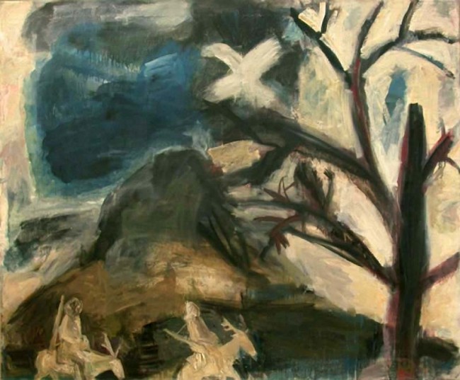 Сочинение по картине: Никонов - "Тайга"