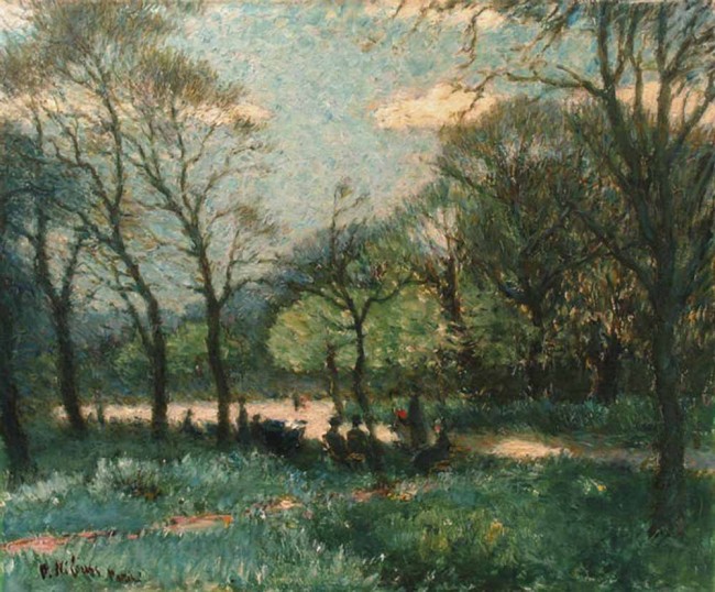 Сочинение по картине: Нилус - "Булонский лес"