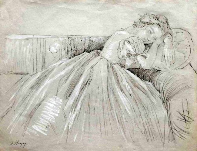 Сочинение по картине: Нилус - "Мечтающая"