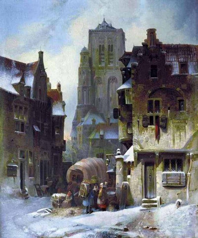 Сочинение по картине: Орлов - "Архитектурный пейзаж"