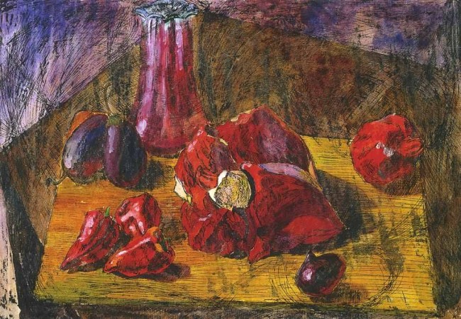 Сочинение по картине: Осмеркин - "Натюрморт с гранатами"