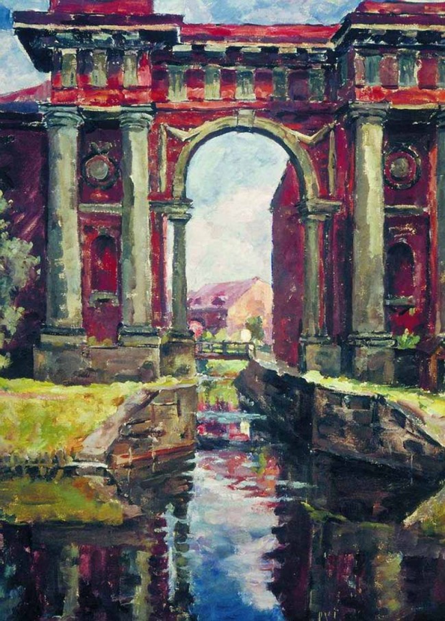 Сочинение по картине: Осмеркин - "Новая Голландия"