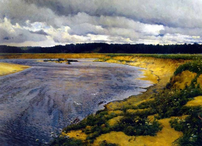 Сочинение по картине: Остроухов - "Сиверко"