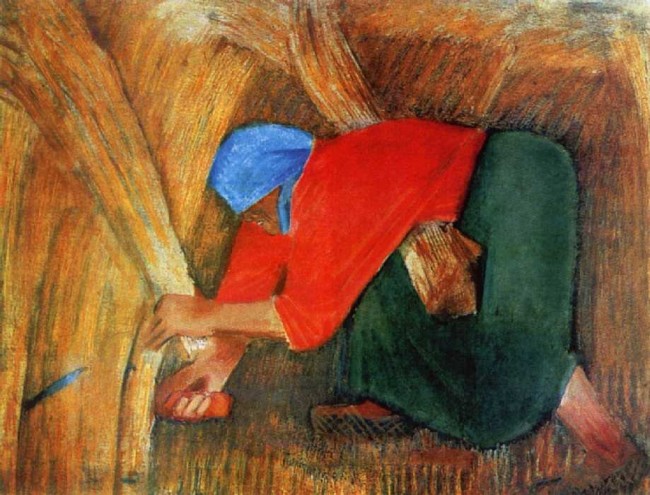 Сочинение по картине: Пахомов - "Жница"