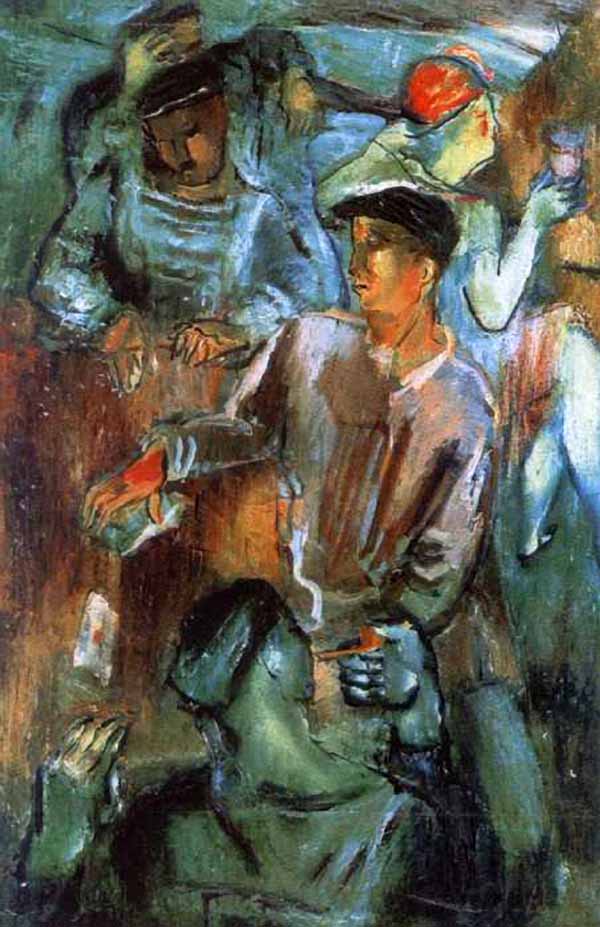 Сочинение по картине: Пакулин - "Матросы (В кабачке)"